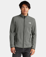 Custom recycled fleece jacket The North Face Glacier - Tnf Medium Grey Heather