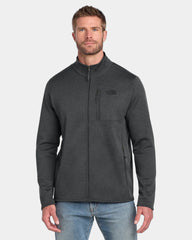 Custom recycled fleece jacket The North Face Skyline - Tnf Dark Grey Heather