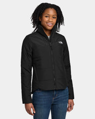 Custom recycled The North Face Women's Insulated Jacket - Tnf Black