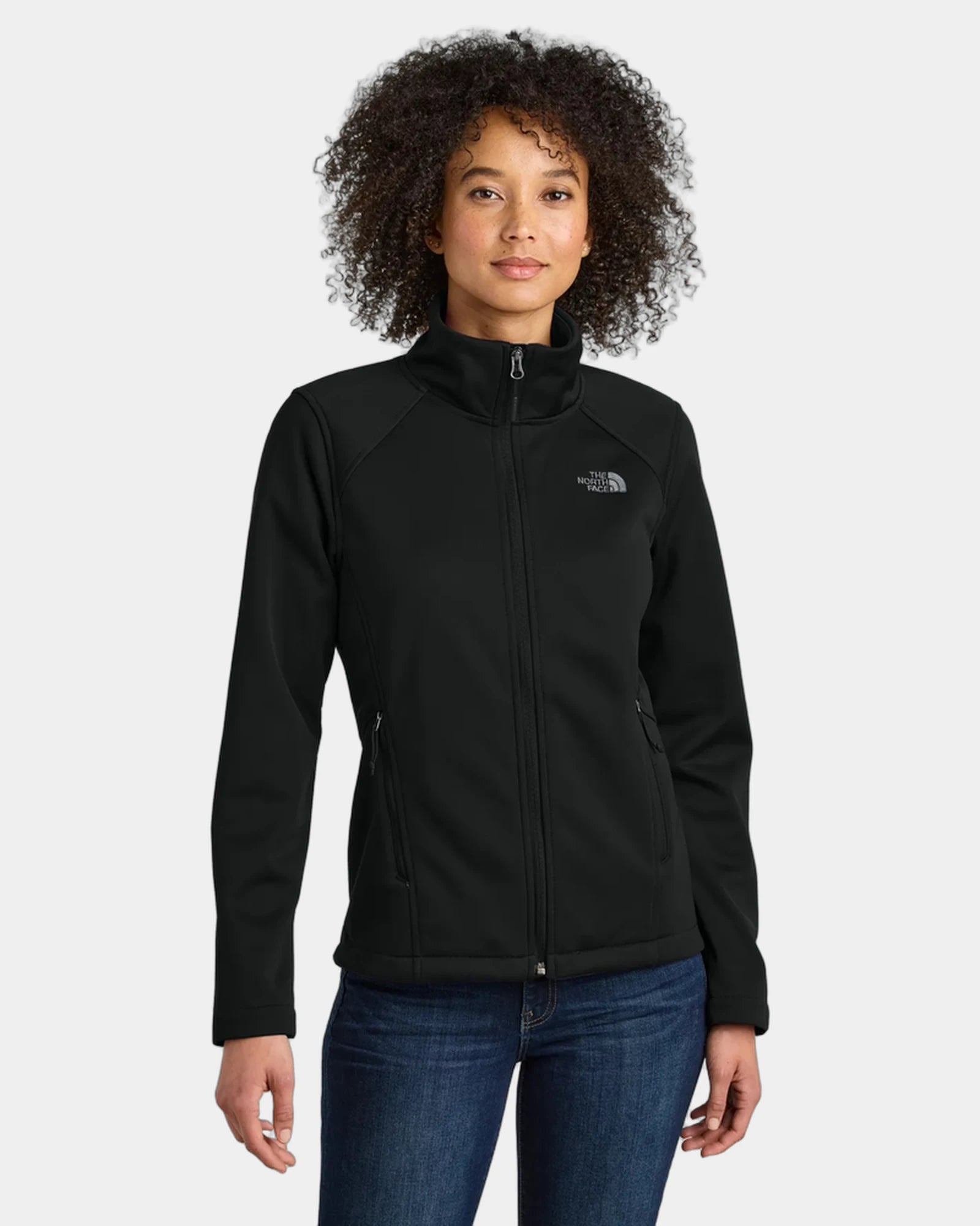 Custom soft shell jacket The North Face Ridgewall women's - Tnf Black