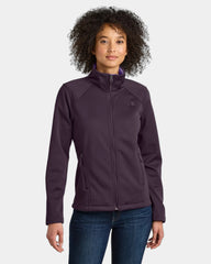 Custom soft shell jacket The North Face Ridgewall women's - Tnf Blackberry Wine