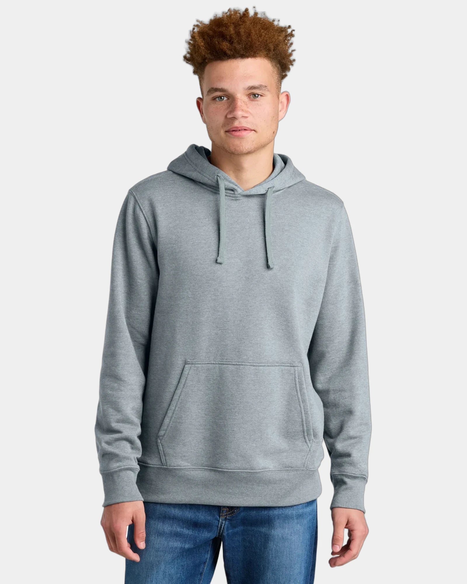 Custom knit fleece hoodie The North Face Sleeve Logo - Tnf Light Grey Heather