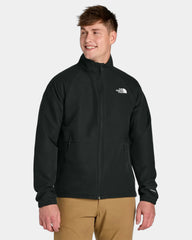 Custom recycled soft shell jacket The North Face Barr Lake - Tnf Black Heather