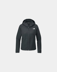 Custom recycled soft shell jacket The North Face Barr Lake - Asphalt Grey Dark Heather