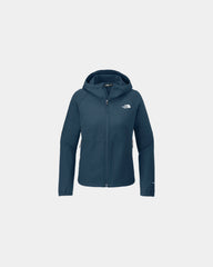 Custom recycled soft shell jacket The North Face Barr Lake - Shady Blue Dark Heather