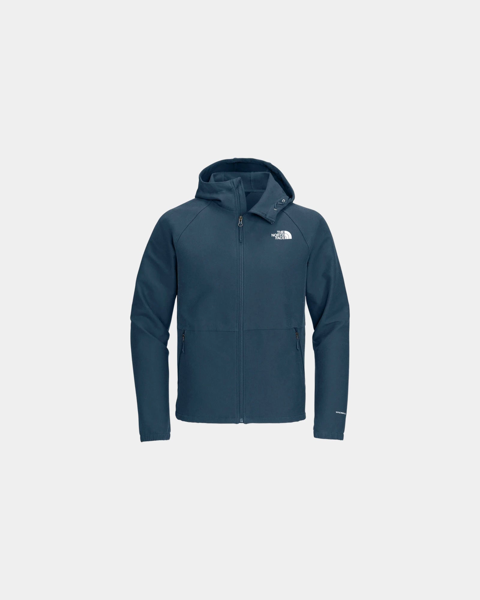 Custom soft shell jacket The North Face Barr Lake - Shady Blue Dark Heather