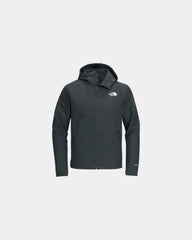 Custom soft shell jacket The North Face Barr Lake - Asphalt Grey Dark Heather