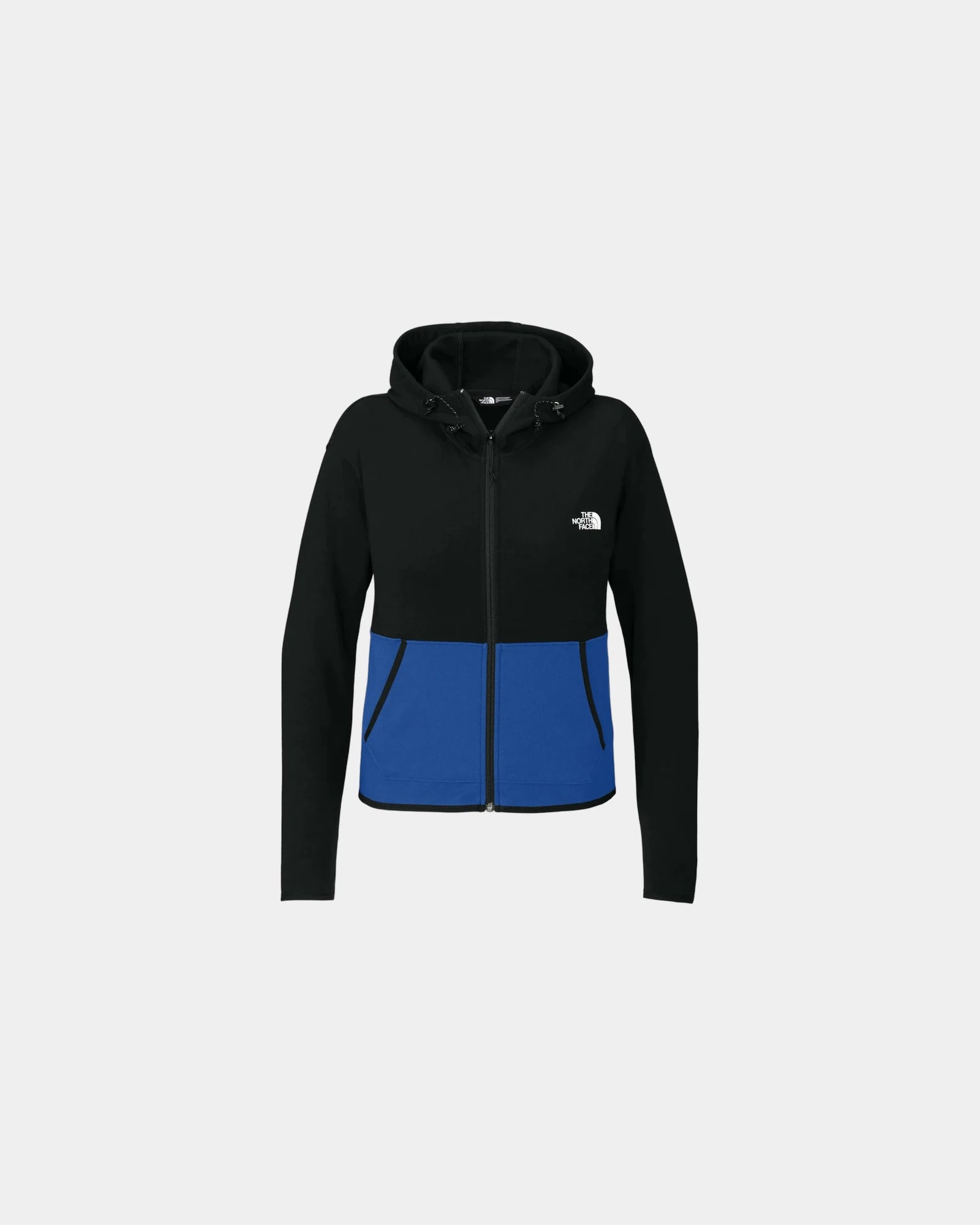 Custom full-zip hoodie The North Face Women's Double-Knit - Tnf Blue/ Tnf Black