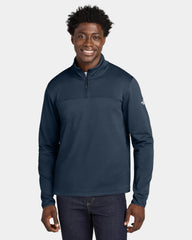 Custom recycled fleece The North Face Aim 1/4-Zip - Summit Navy