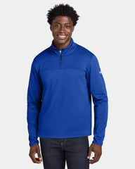 Custom recycled fleece The North Face Aim 1/4-Zip - Tnf Blue