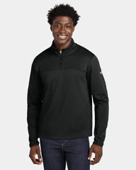 Custom recycled fleece The North Face Aim 1/4-Zip - Tnf Black