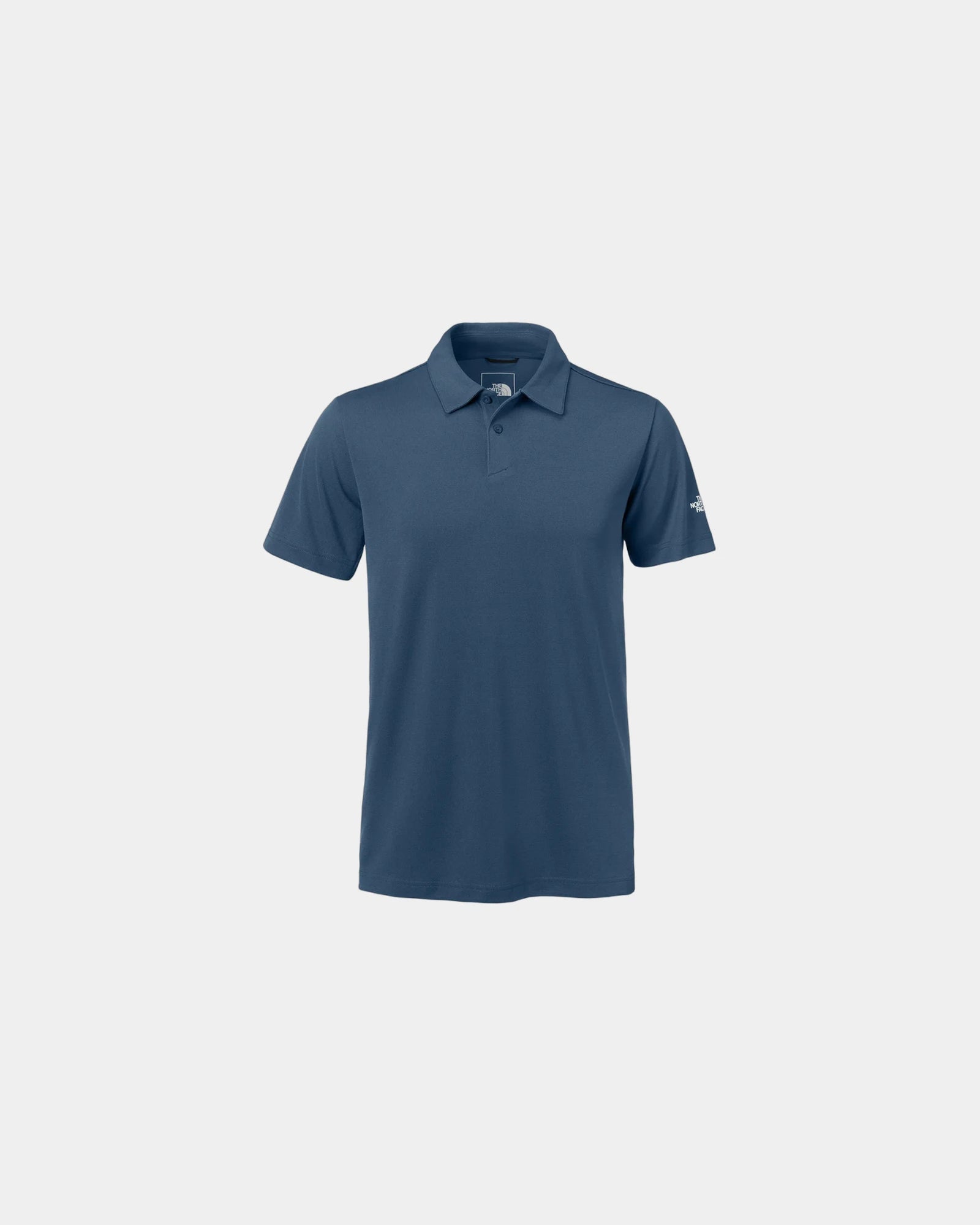 Custom recycled polyester polo The North Face Ambition - Shady Blue