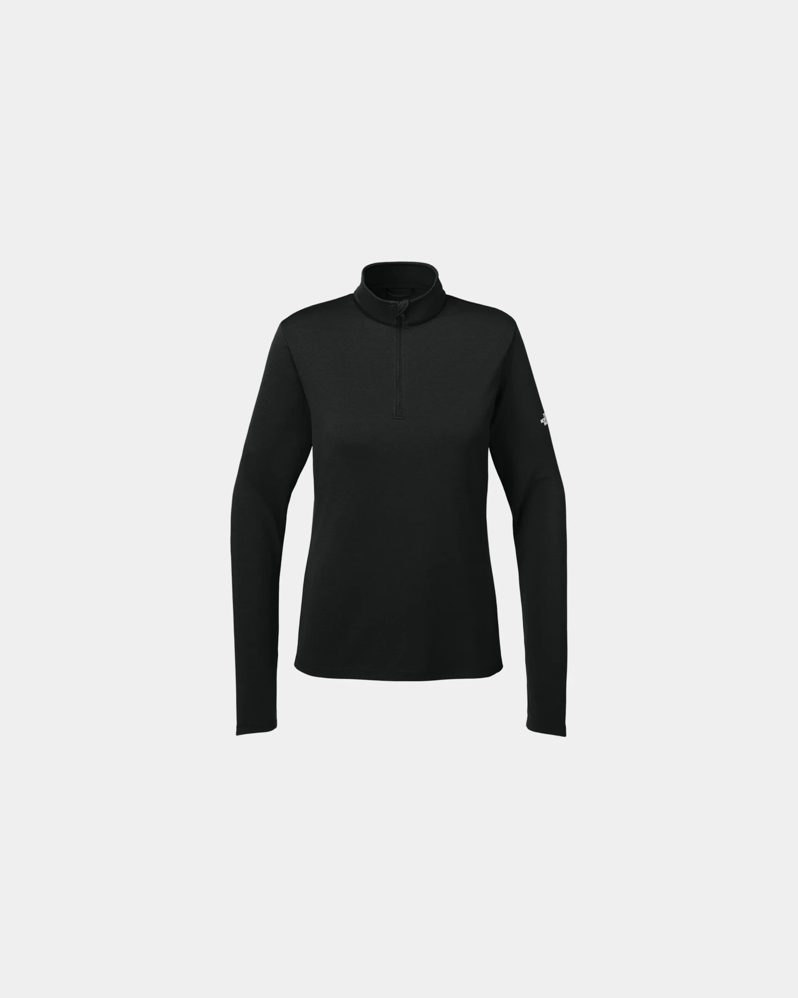 Custom recycled polyester The North Face Ambition 1/4-Zip - Tnf Black