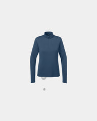 Custom recycled polyester The North Face Ambition 1/4-Zip - Shady Blue