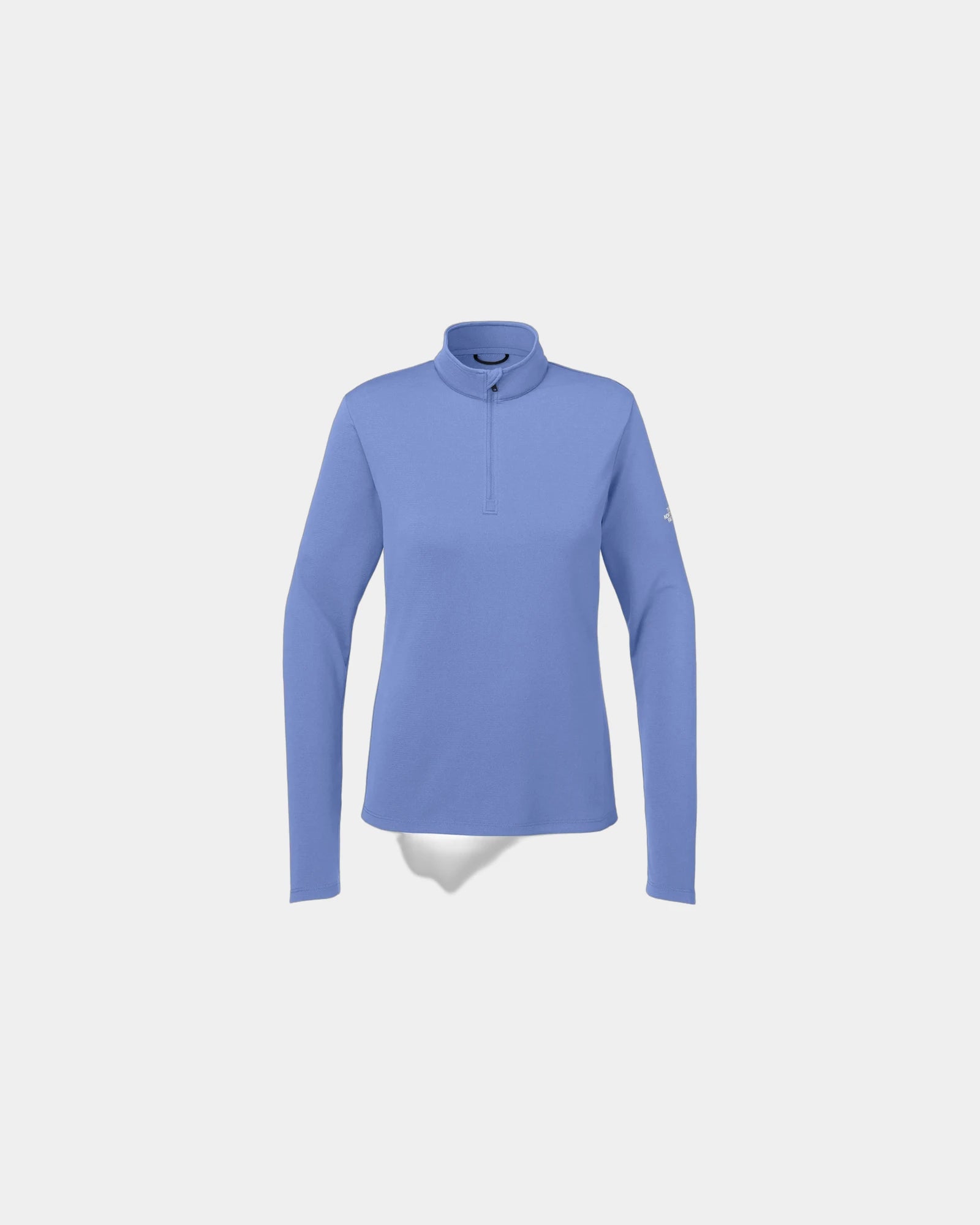 Custom recycled polyester The North Face Ambition 1/4-Zip - Deep Periwinkle