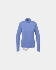 Custom recycled polyester The North Face Ambition 1/4-Zip - Deep Periwinkle