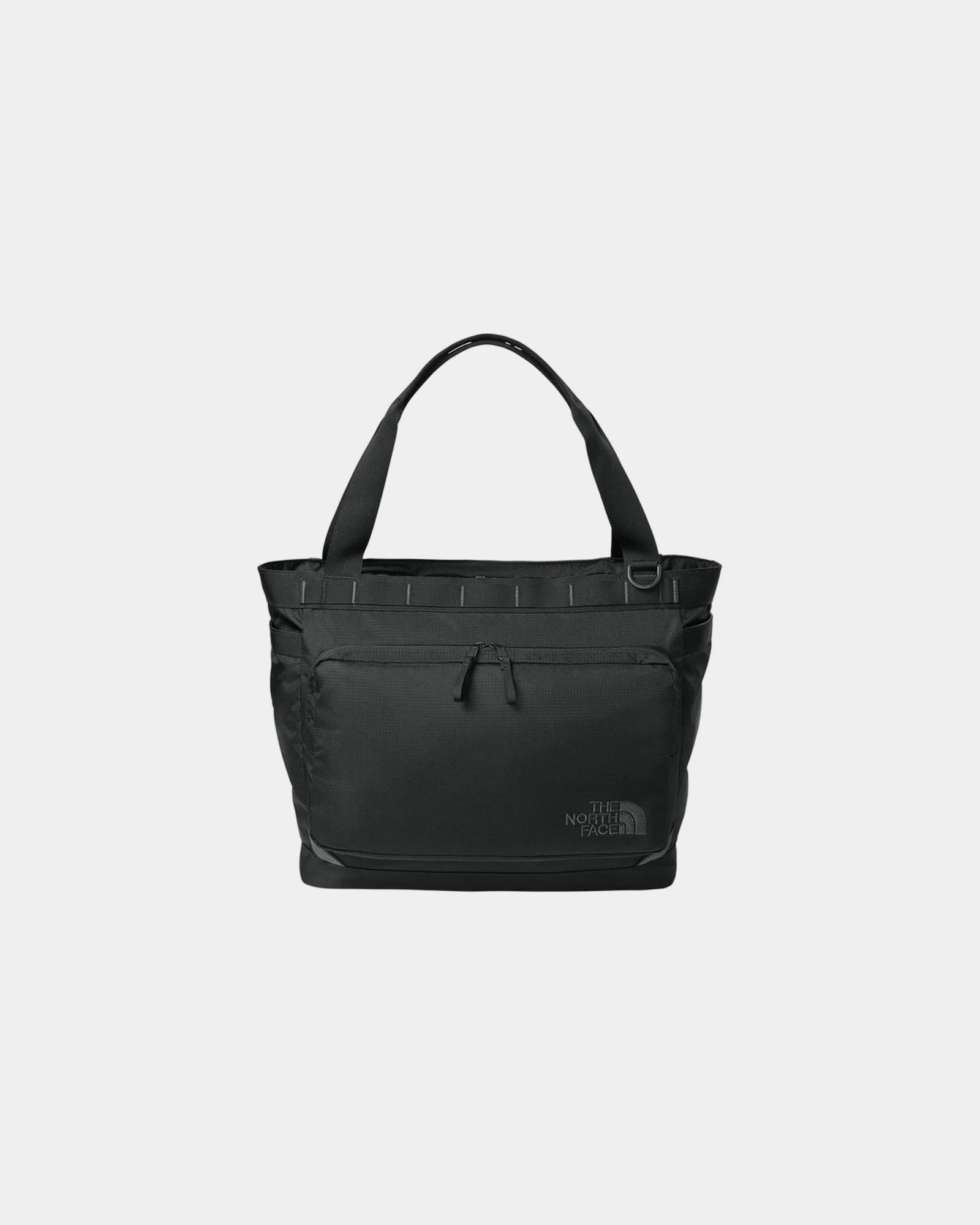 Custom recycled 25L The North Face travel tote bag - Tnf Black