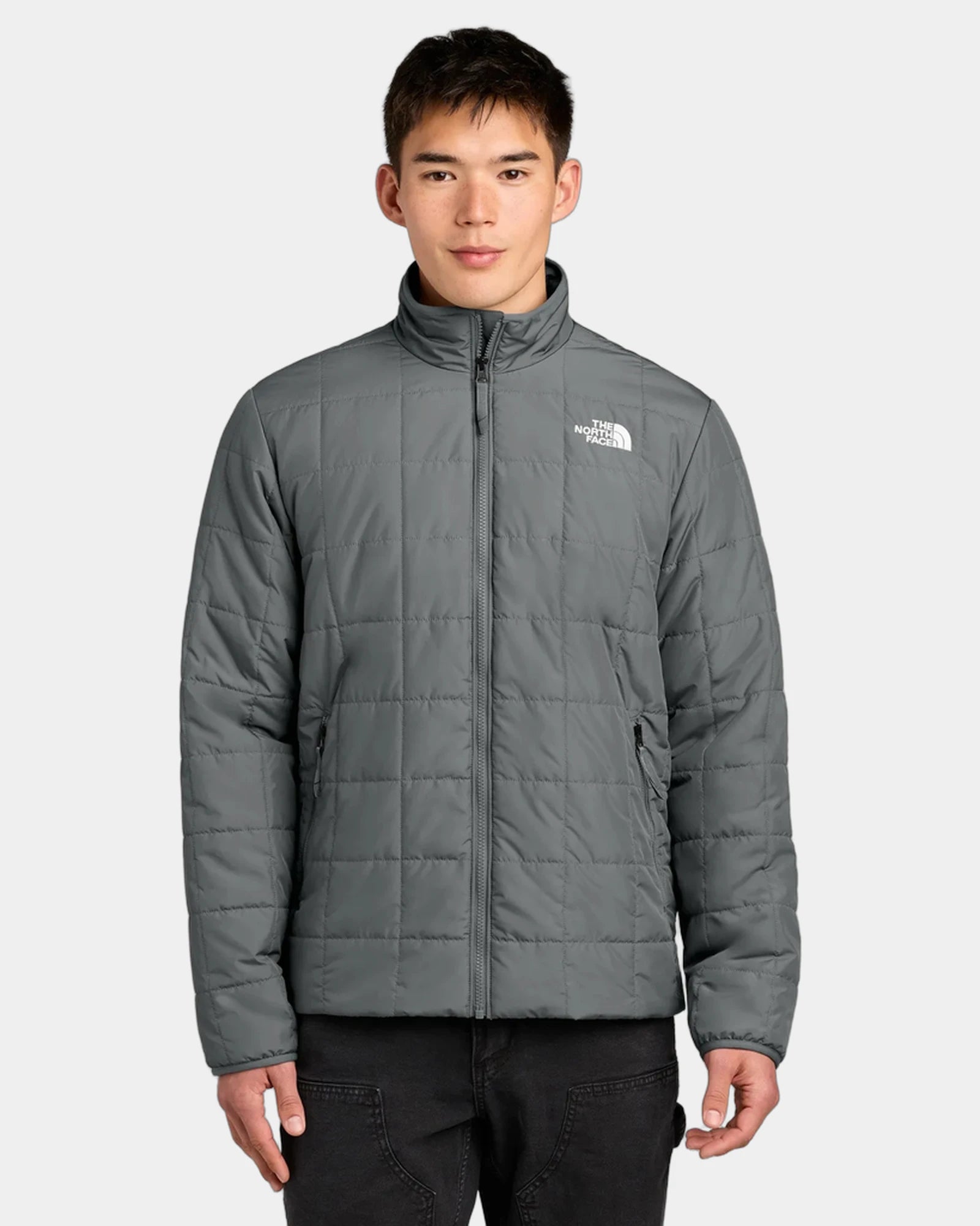 Custom recycled quilted jacket The North Face Iron Drift - Smoked Pearl Grey