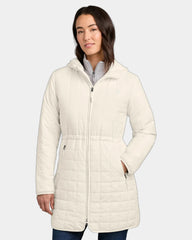 Custom recycled polyester The North Face Iron Drift parka - White Dune