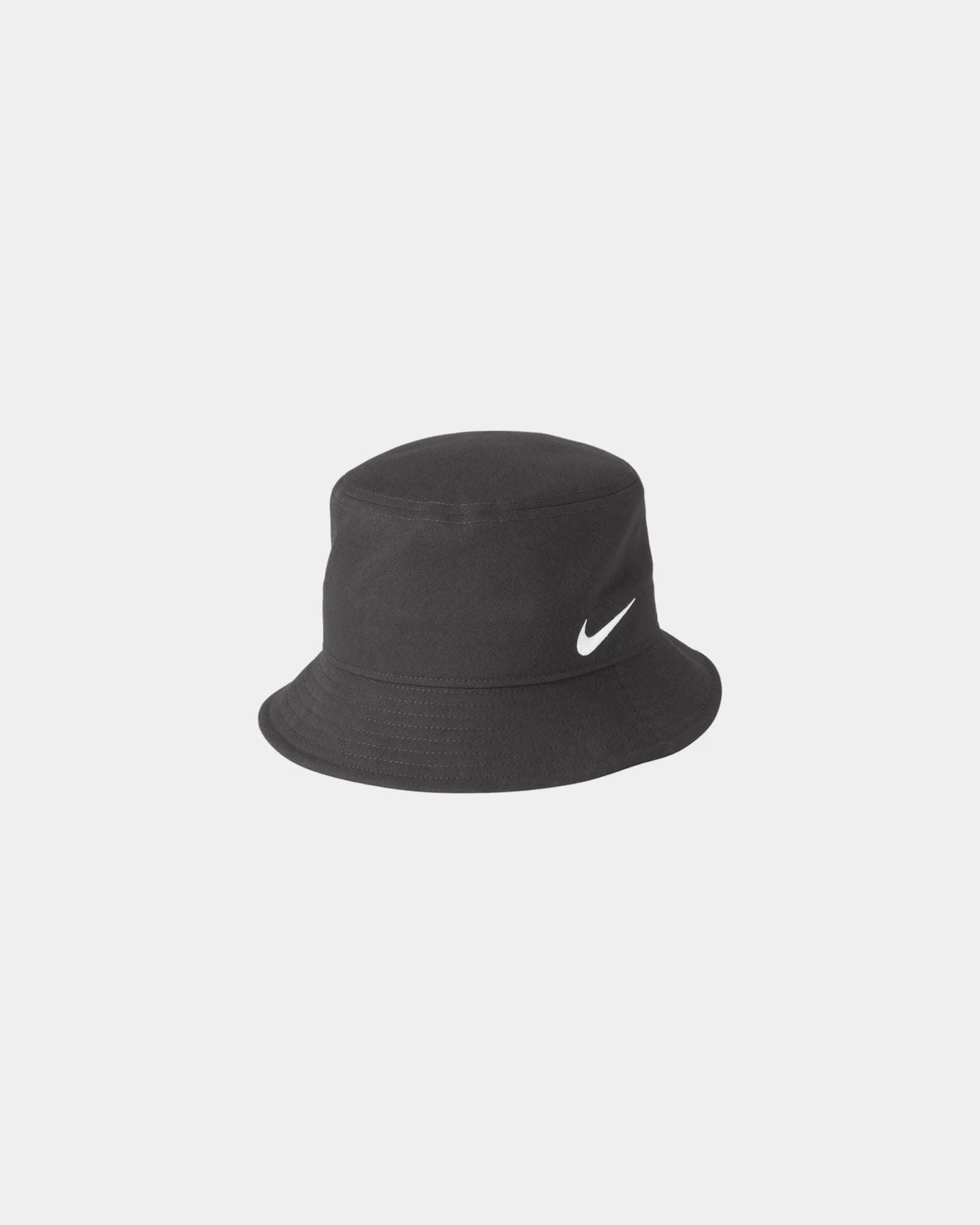 Custom cotton bucket hat Nike Swoosh - Anthracite