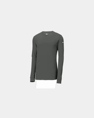 Custom Dri-FIT Cotton/Poly Long Sleeve Tee Nike - Anthracite