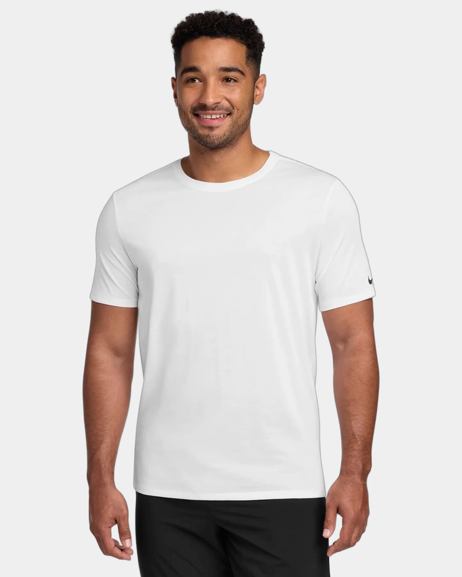 Custom Dri-FIT Cotton/Poly Tee Nike performance shirt - White
