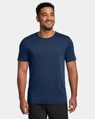 Custom Dri-FIT Cotton/Poly Tee Nike performance shirt - College Navy