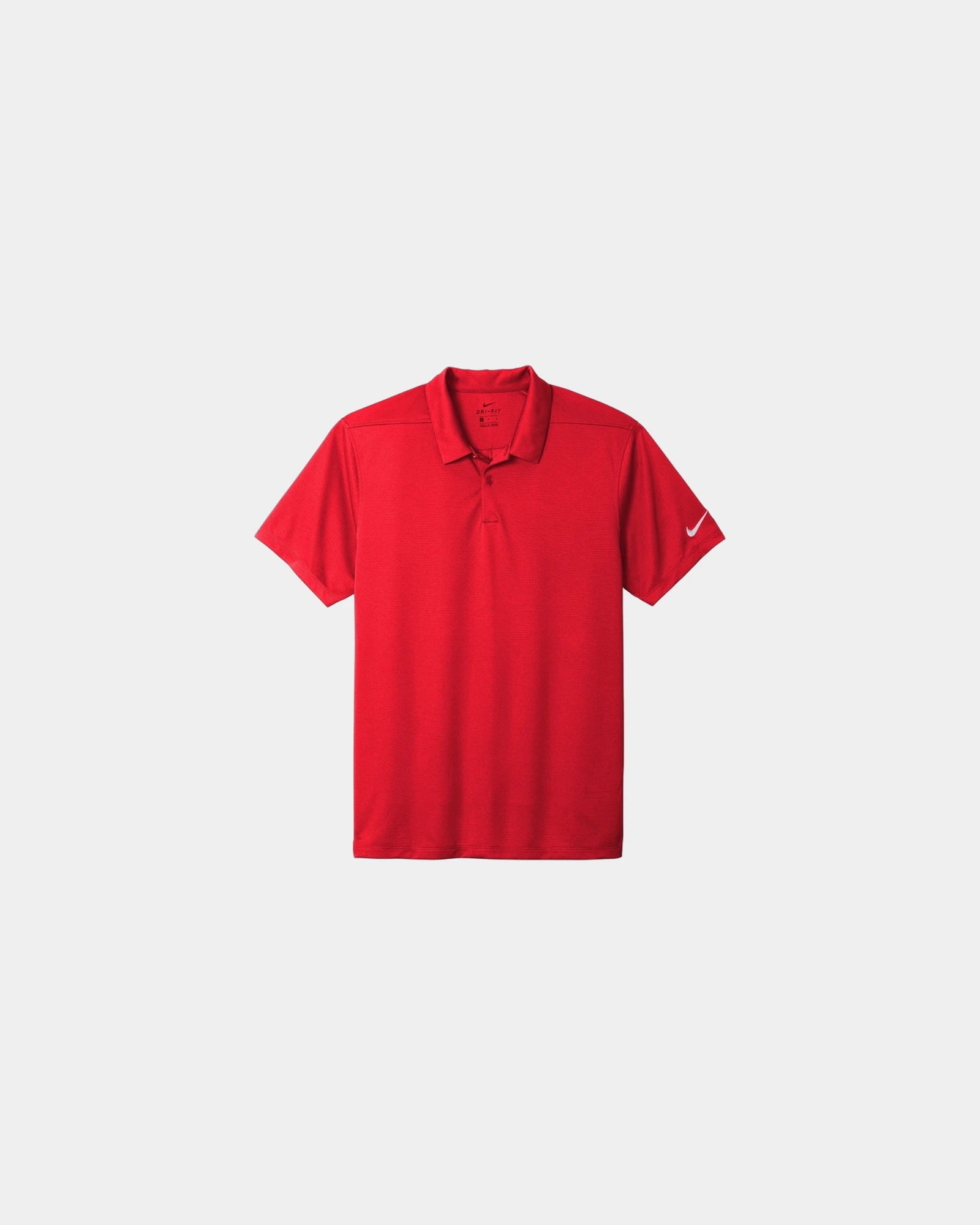 Custom recycled polyester polo Nike Dry Essential - University Red