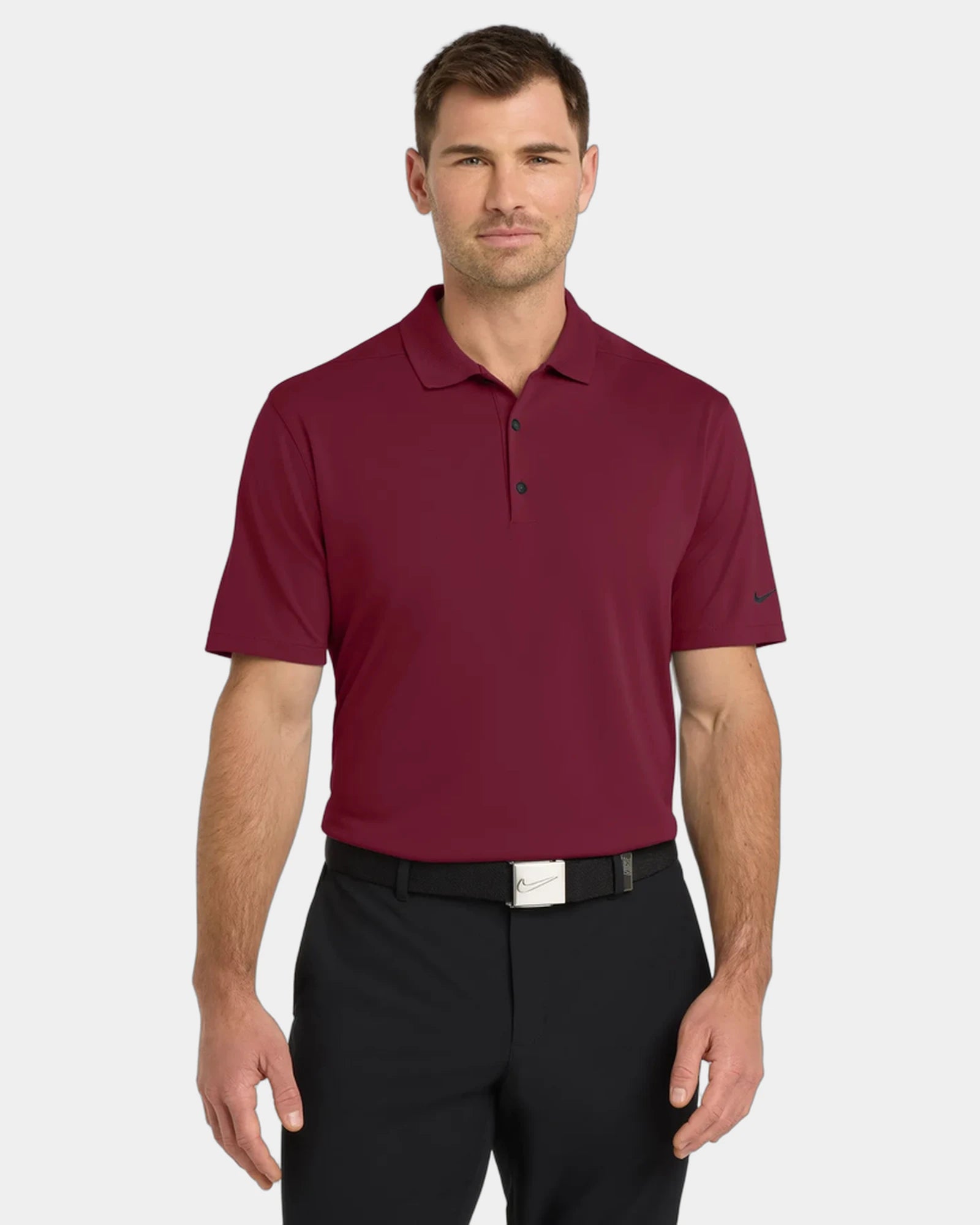 Custom Nike Dri-FIT Micro Pique 2.0 polo - Team Red