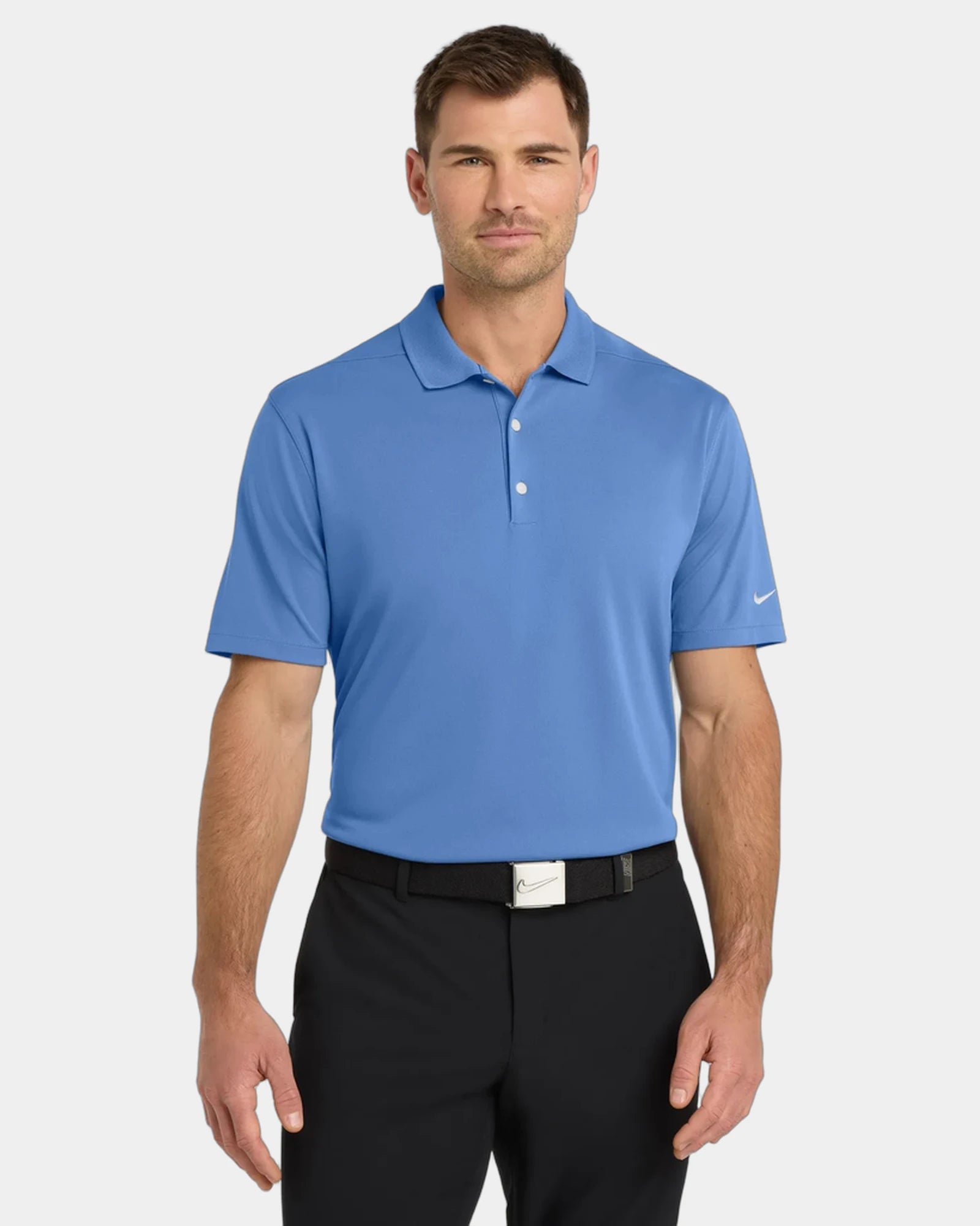 Custom Nike Dri-FIT Micro Pique 2.0 polo - Valor Blue