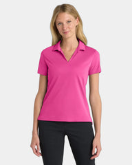 Custom Nike Women's Dri-FIT Micro Pique 2.0 Polo - Vivid Pink