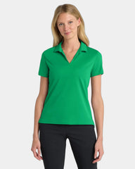 Custom Nike Women's Dri-FIT Micro Pique 2.0 Polo - Lucid Green