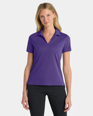 Custom Nike Women's Dri-FIT Micro Pique 2.0 Polo - Court Purple