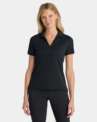 Custom Nike Women's Dri-FIT Micro Pique 2.0 Polo - Black