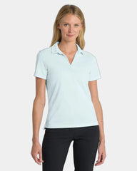 Custom Nike Women's Dri-FIT Micro Pique 2.0 Polo - Blue Tint