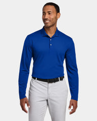 Custom Dri-FIT Micro Pique 2.0 Long Sleeve Polo - Game Royal