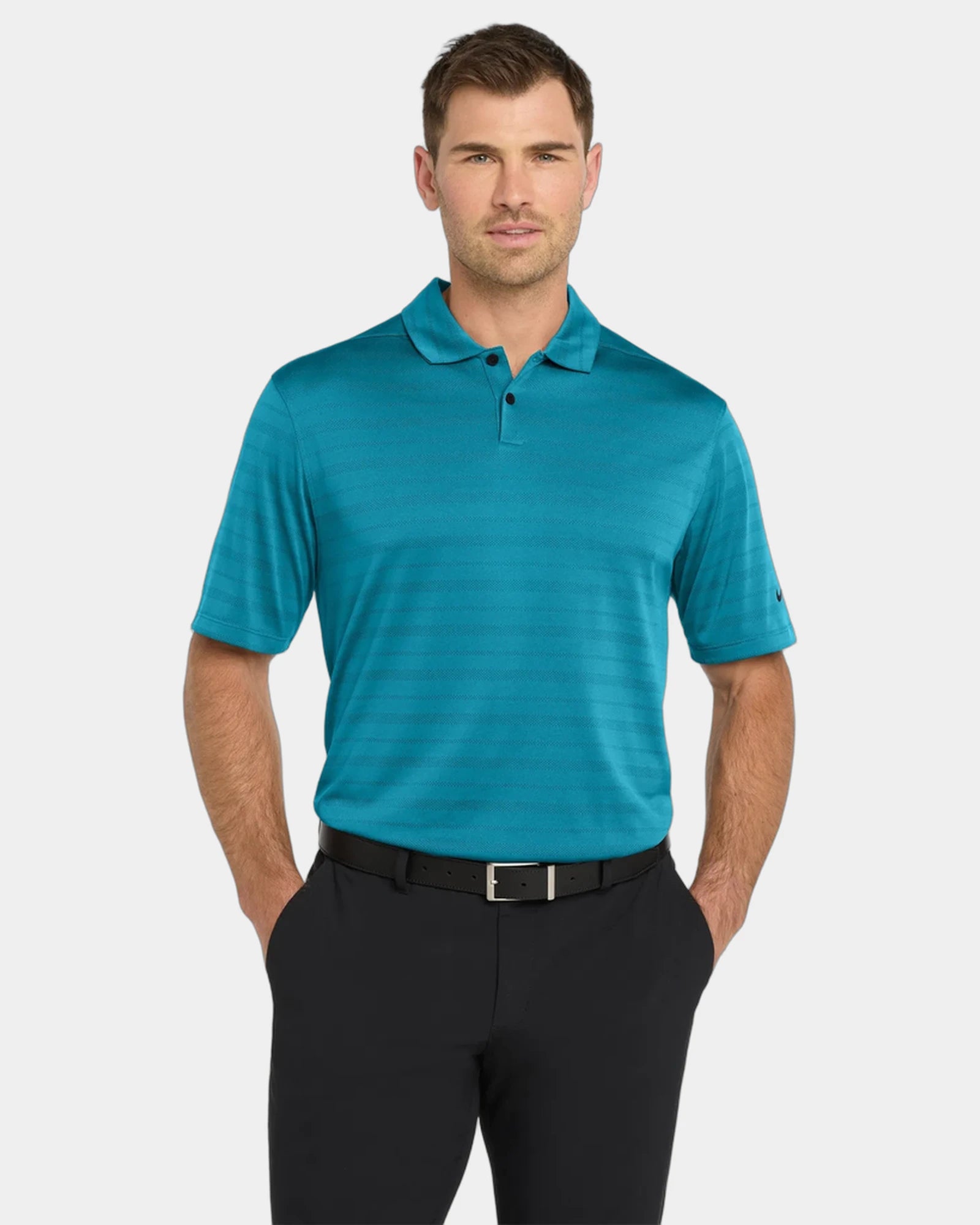 Custom Dri-FIT Vapor Jacquard Polo Nike - Marina