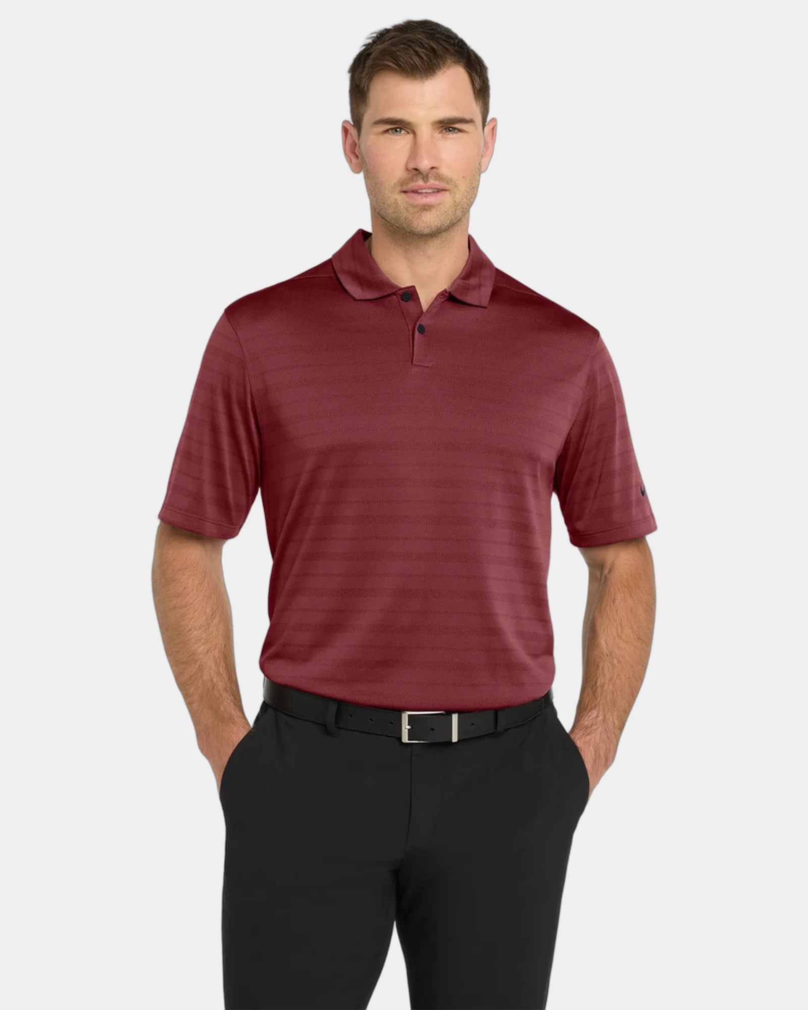 Custom Dri-FIT Vapor Jacquard Polo Nike - Team Red