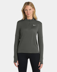 Custom recycled Nike Dri-FIT Element 1/2-Zip Top - Anthracite