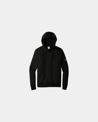Custom fleece full-zip hoodie Nike Club Swoosh - Black