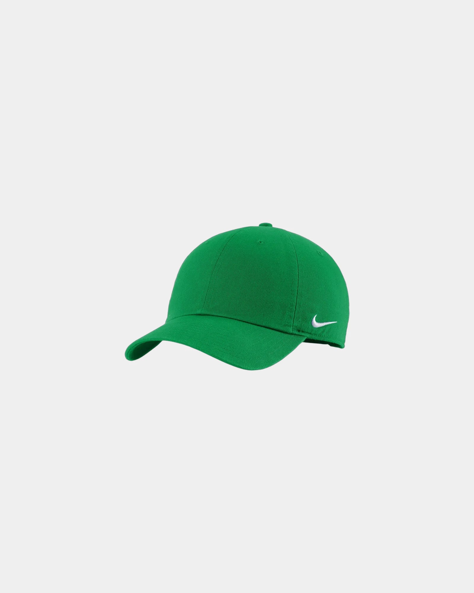 Custom recycled cotton twill cap Nike Heritage - Apple Green