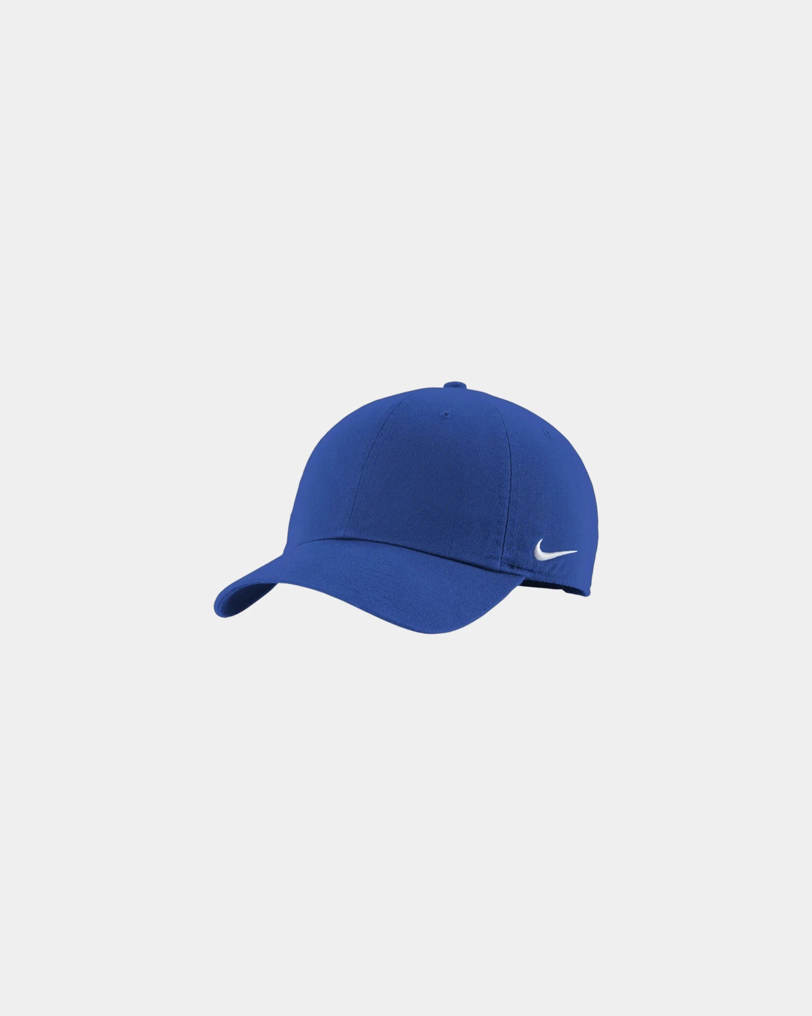 Custom recycled cotton twill cap Nike Heritage - Game Royal