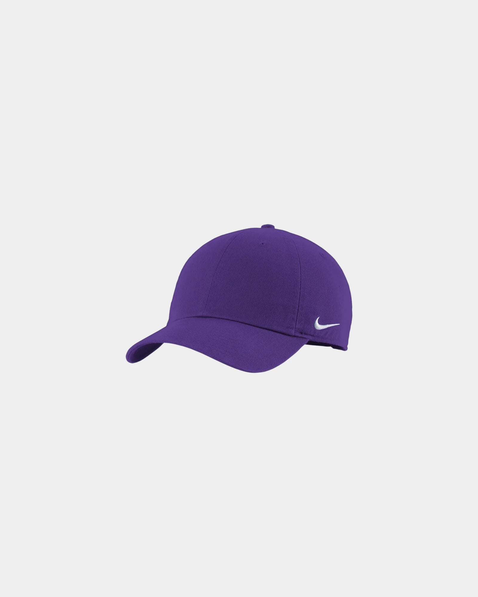 Custom recycled cotton twill cap Nike Heritage - Court Purple