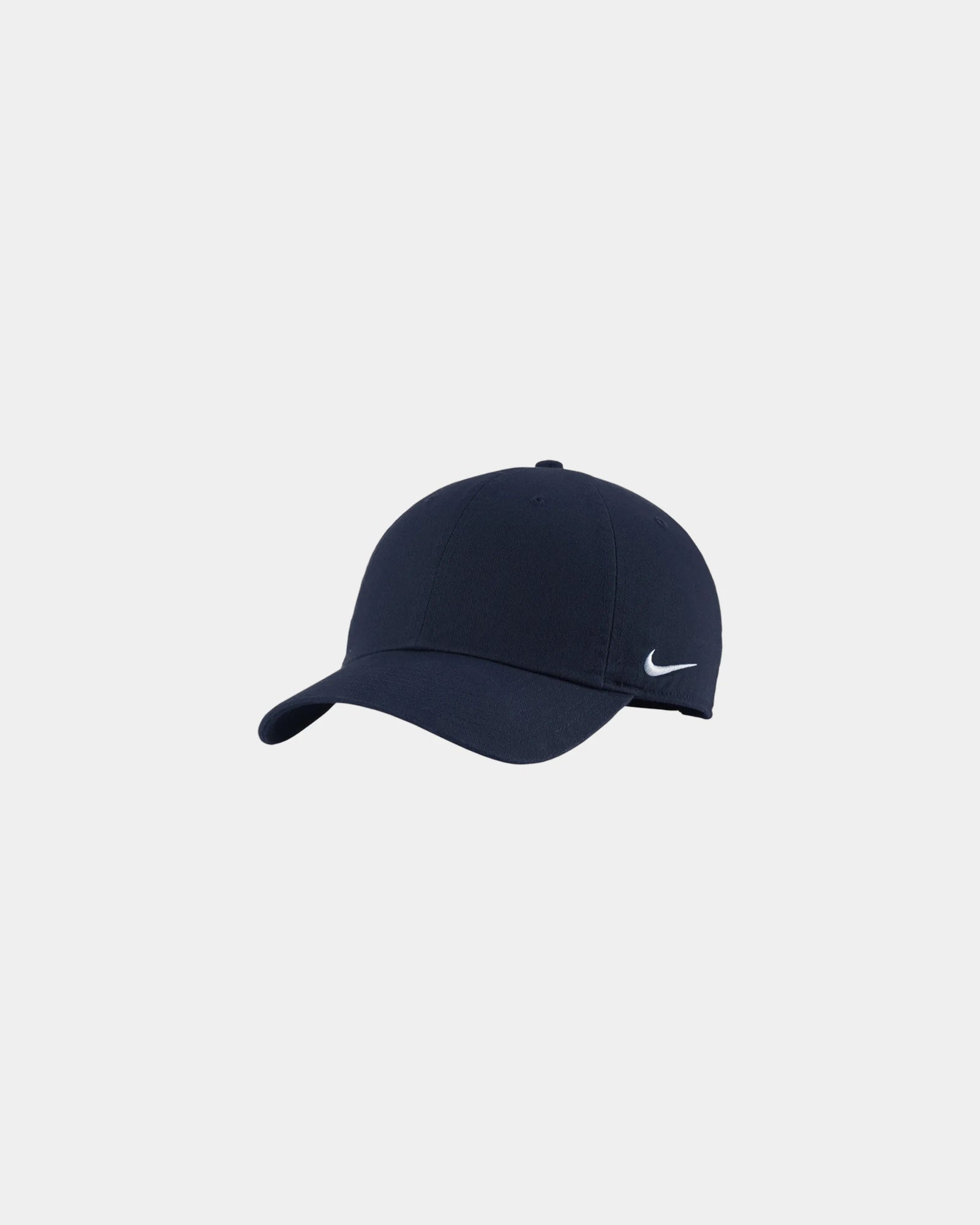 Custom recycled cotton twill cap Nike Heritage - College Navy