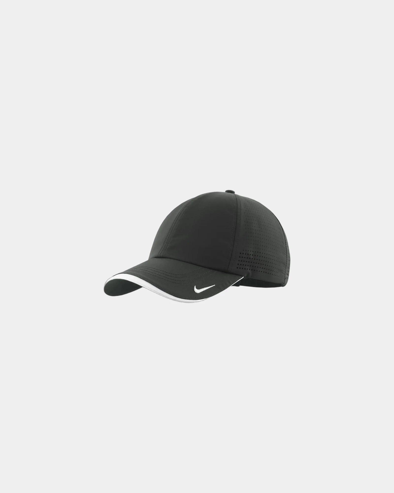 Custom Dri-FIT perforated cap Nike performance - Anthracite/ White