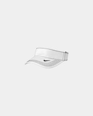 Custom Dri-FIT polyester visor Nike Ace adjustable fit - White