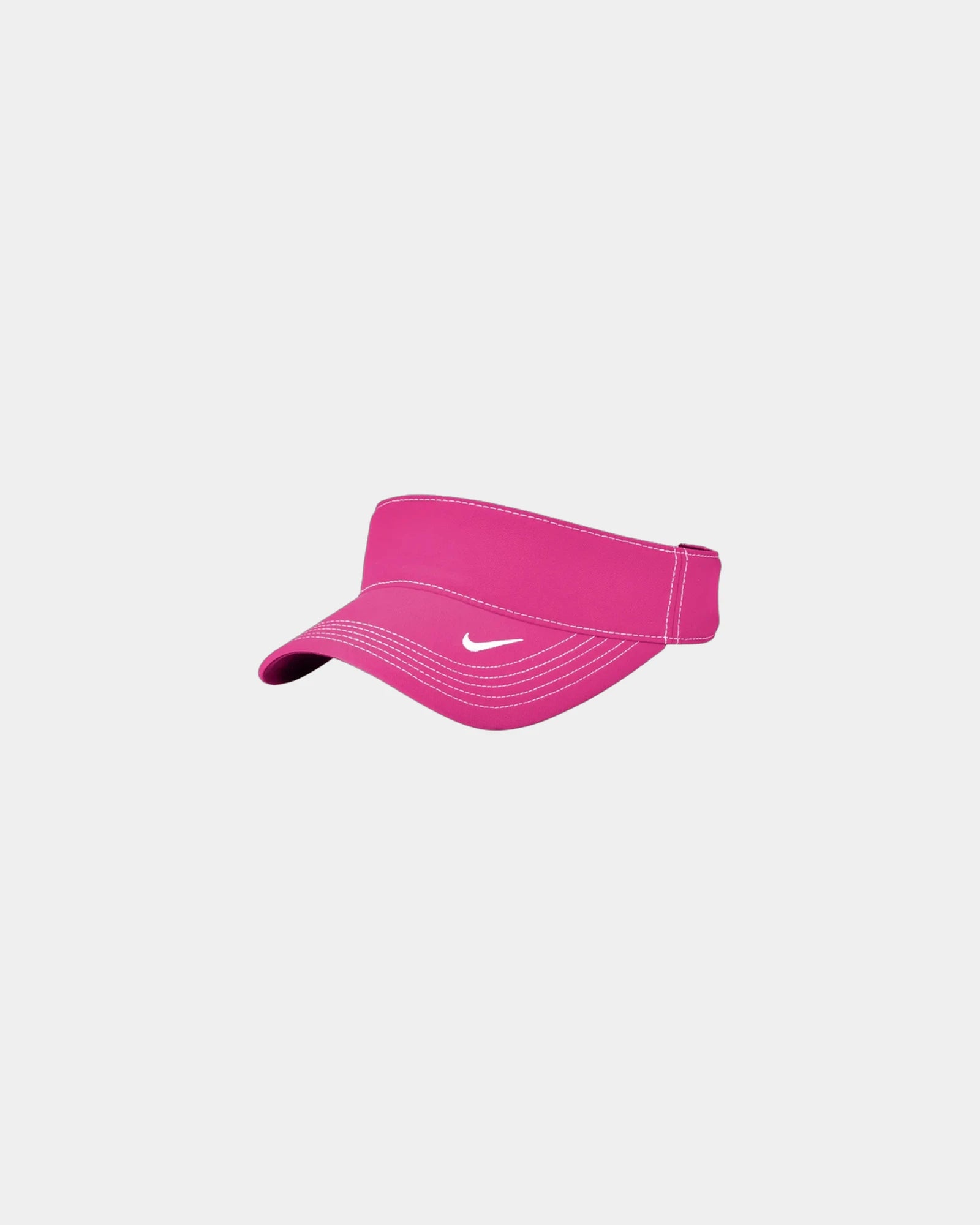 Custom Dri-FIT polyester visor Nike Ace adjustable fit - Vivid Pink