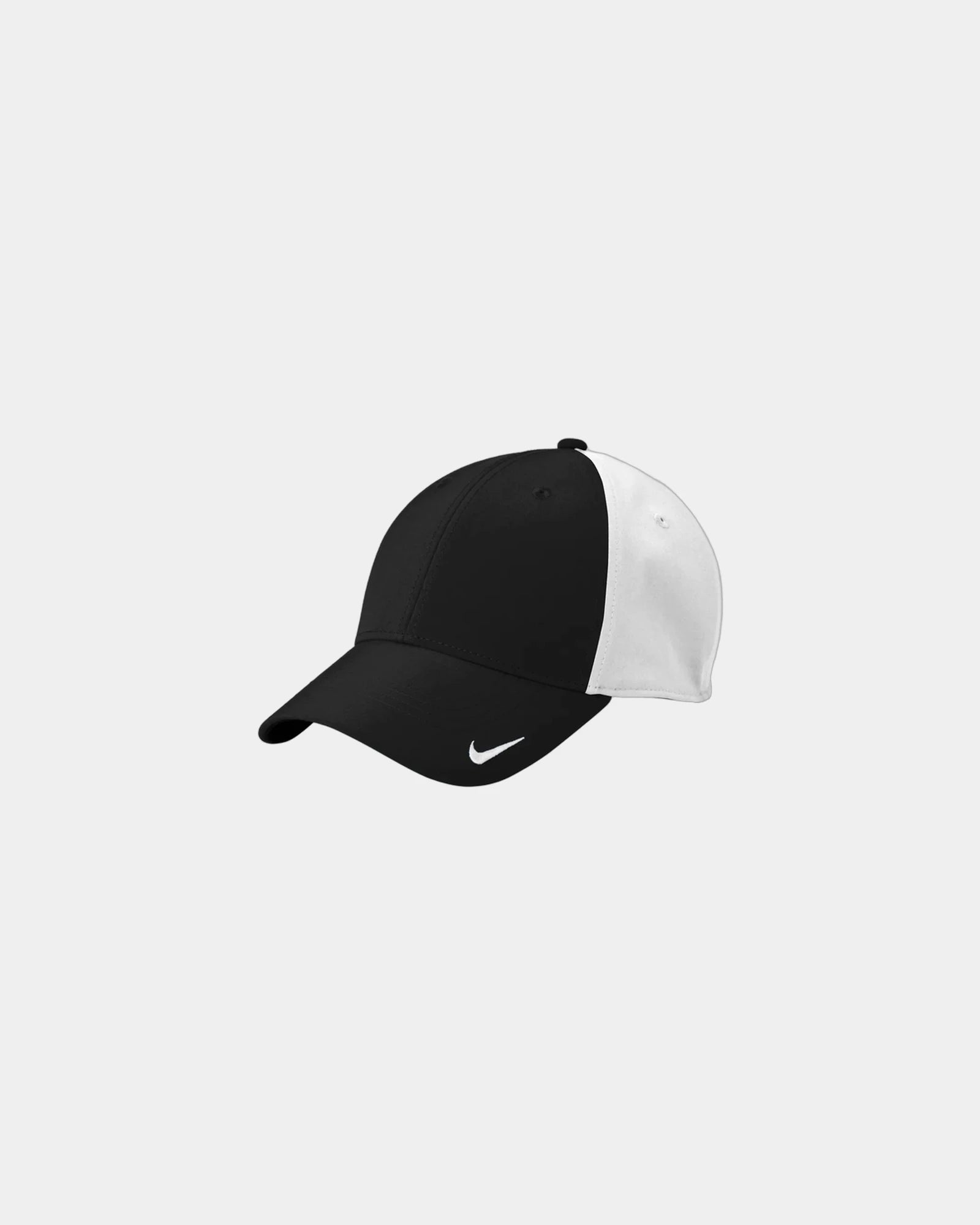 Custom moisture-wicking cap Nike Dri-FIT Legacy - Black/ White