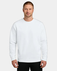 Custom fleece crew Nike Club Fleece Sleeve Swoosh - White