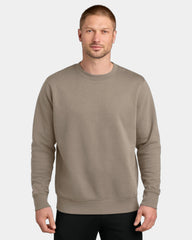 Custom fleece crew Nike Club Fleece Sleeve Swoosh - Khaki